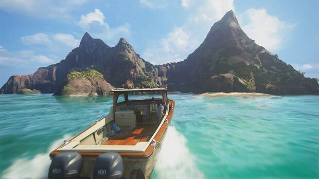 'Uncharted 4' ya se ve�a fant�stico en la PS4 original, y no hemos visto grandes mejoras en PS4 Pro, m�s all� de ofrecer una imagen muy limpia y n�tida en un televisor 4K.