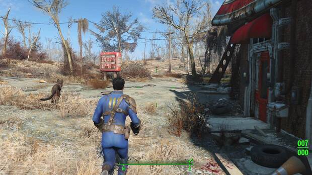 No os dejéis engañar por el mayor colorido de Fallout 4, su mundo sigue siendo tan hostil como siempre.