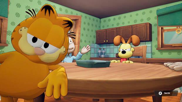 Garfield intenta plasmar su esencia en un plataformero 3D cargado de humor
