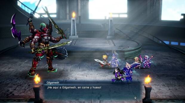 Los cameos abundan, pero no molestan en Final Fantasy Resonance.