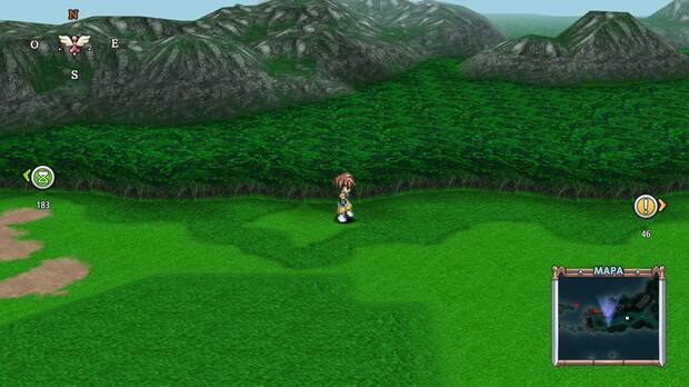 El remaster conserva los sprites cl�sicos y permite alternar entre los fondos y los efectos de sonido originales y remasterizados.