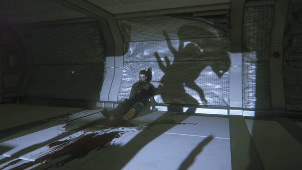 Captura de Alien: Isolation.