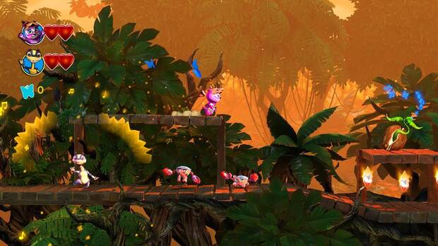 Incluso los cambios dentro del primer mundo recuerdan a DKC.