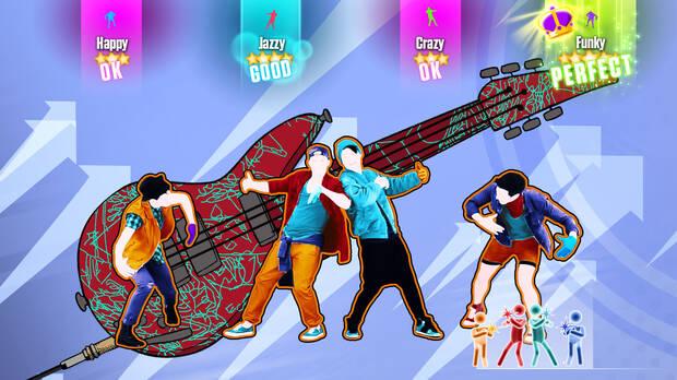 Las coreograf�as para cuatro jugadores siguen siendo de los momentos m�s divertidos del juego.