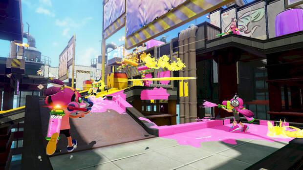 Splatoon derrocha personalidad con su apartado visual.