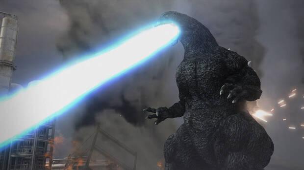 Acertar con el aliento at�mico de Godzilla a objetivos concretos y peque�os, puede convertirse en un aut�ntico dolor de cabeza.