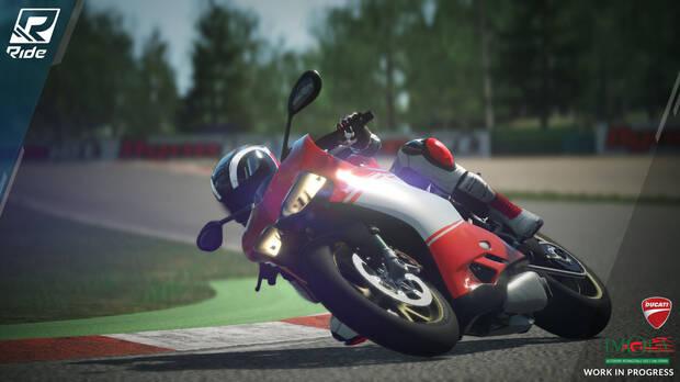 El modelado de las motos es de lo mejor del juego.