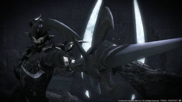 Estinien, el Azure Dragoon, poco o nada tiene que envidiar al mítico Kain de Final Fantasy IV.