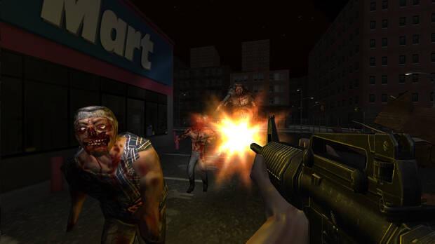 Se supone que el juego trata las fobias, pero esto es a lo que jugar�s: matar zombis.