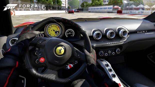En nuestra opini�n como m�s se disfruta Forza 6 es con las c�maras interiores.