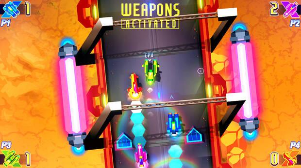 Se recordará más como juego de velocidad que de disparos, pero incluye los dos géneros.
