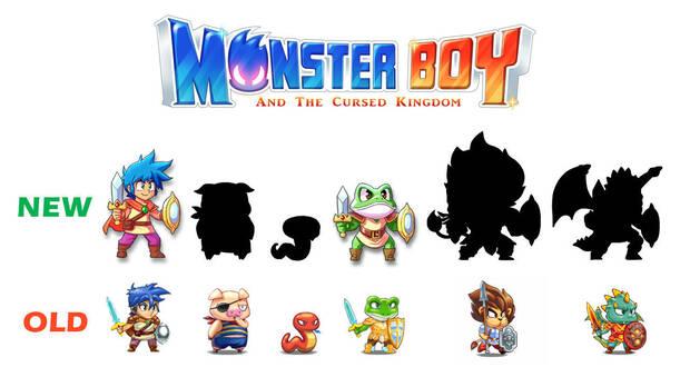 Nos presentan más rediseños en Monster Boy and the Cursed Kingdom Imagen 2