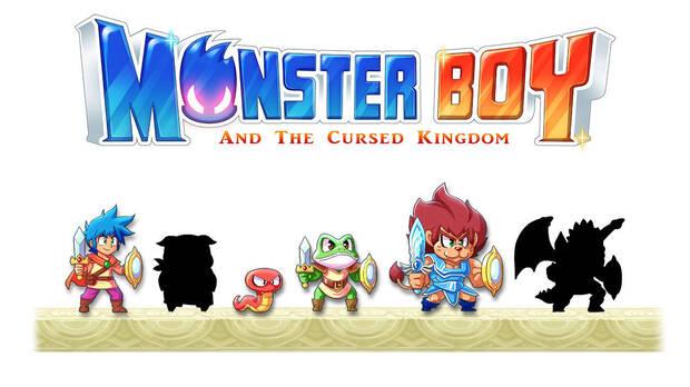 La forma de serpiente se deja ver en Monster Boy and the Cursed Kingdom Imagen 2