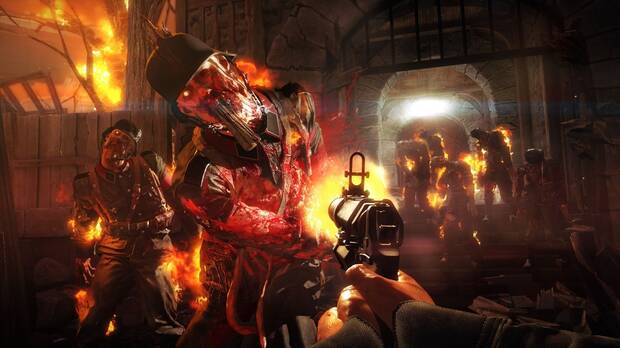 Zombis nazis, s�. Y matarlos es un interesante giro para su jugabilidad.