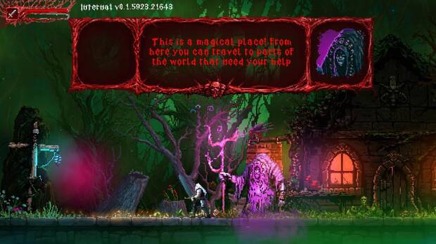 La historia es lo menos importante de Slain! y no va mucho más allá de tener que acabar con el villano de turno.