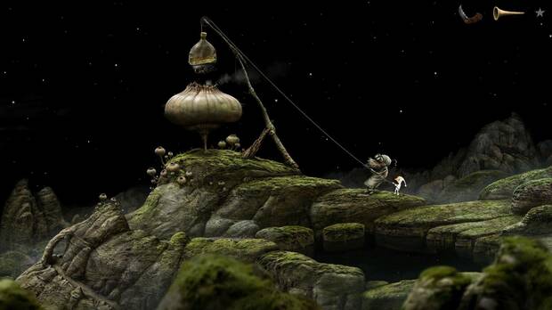 Samorost 3 no tiene textos, y es algo que llevan hasta las �ltimas consecuencias, desde la manera de contarnos la historia e incluso en los men�s del juego, algo muy curioso.