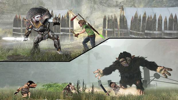 Se puede jugar en cooperativo local, aunque como tantos aspectos del juego, no es algo que esté bien resuelto.