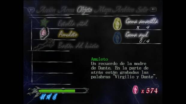 Los menús a 4:3 y baja resolución no se han renovado.