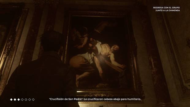Muchos juegos introducen pinturas clásicas en sus escenarios, pero algo que nos ha gustado mucho de ‘The Council’ es que, además, nos permite aprender cosas sobre ellas.