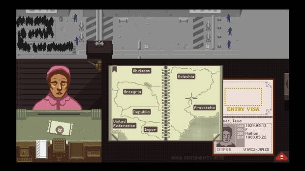 El concepto de �Papers, Please� puede parecer lo m�s aburrido del mundo, pero una vez que lo pruebas entiendes su magia.