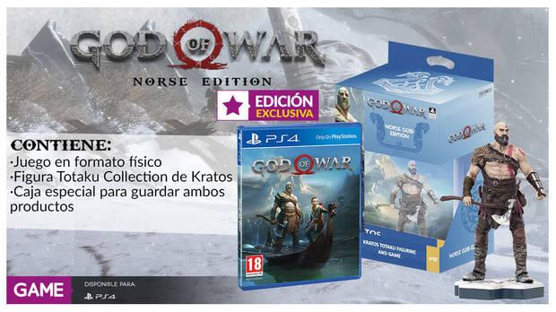 GAME vender en exclusiva la God of War Norse Edition Imagen 2