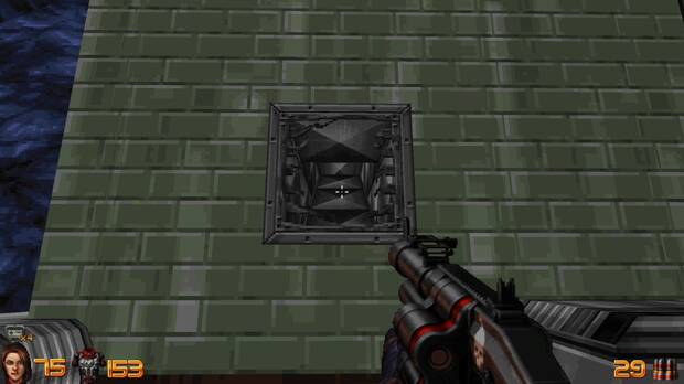 Como buen shooter clásico, los conductos de ventilación serán uno de nuestros principales medios para movernos por el mapa y descubrir secretos.