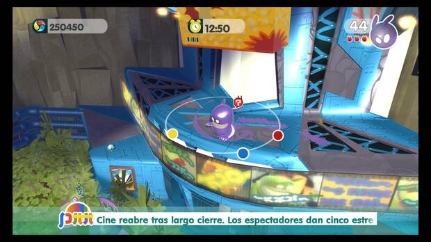 Técnicamente el título luce bastante bien, destacando la simpatía que desprenden los personajes y el colorido en general.