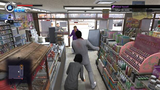 Si te persiguen matones, no pienses que te vas a librar de ellos huyendo a una tienda o bar. Lucharás dentro del local, para desgracia de sus dueños.