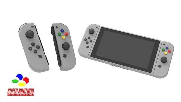 Los Joy-Con de Switch al estilo de las consolas clsicas de Nintendo Imagen 2