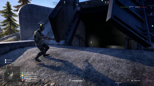 Aqu� dentro se encuentra el tanque m�s letal de Firestorm, aunque para abrir estas puertas primero tendr�is que colaborar con vuestros compa�eros.