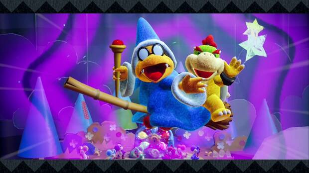 Por supuesto, Kamek y Baby Bowser vuelven a ser los grandes villanos de la funci�n.
