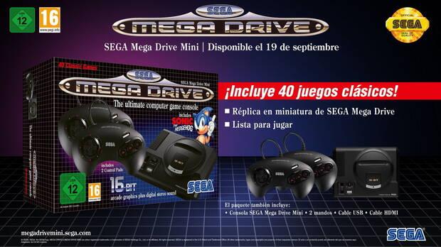 La Mega Drive Mini llegar el 19 de septiembre con 40 juegos Imagen 2