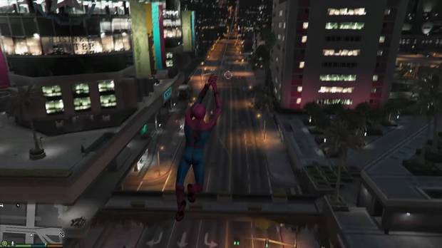 Realizan un espectacular mod de Spider-Man para Grand Theft Auto V Imagen 2