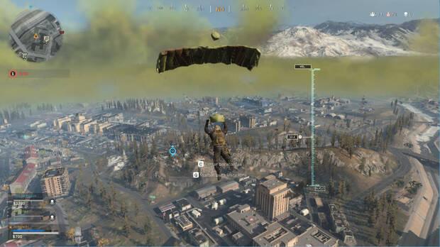 Guía COD Warzone - Mejores consejos para principiantes y ganar partidas - Saltar y aterrizar
