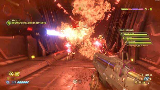 Además de la campaña tenemos retos, coleccionables, Niveles Maestros y el multijugador Battlemode.