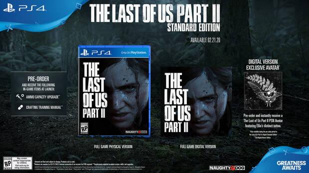 The Last of Us 2 - Edición Estándar (física y digital) - Precios y contenidos