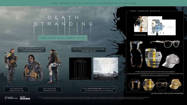 Death Stranding llegar a PC el 2 de junio a travs de Steam y Epic Games Imagen 2