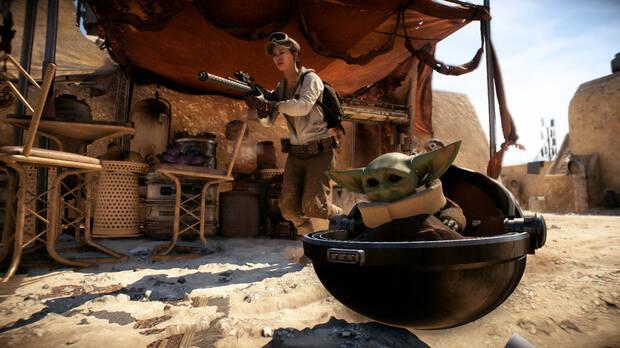 Baby Yoda se une a la plantilla de Star Wars Battlefront 2 a travs de un mod Imagen 2