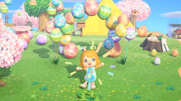 Animal Crossing: New Horizons presenta la Caza del Huevo, su primer evento festivo Imagen 2