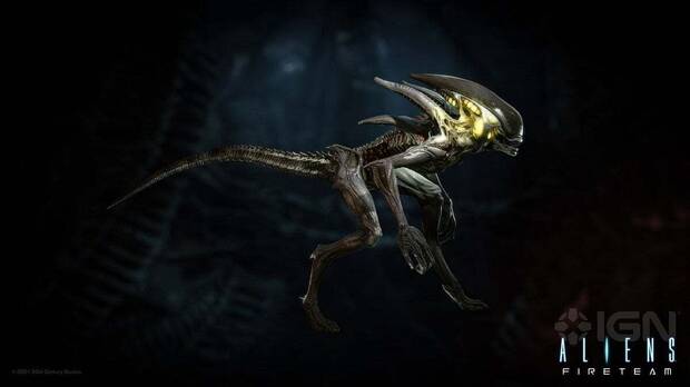 Xenomorfo spitter en Aliens: Fireteam