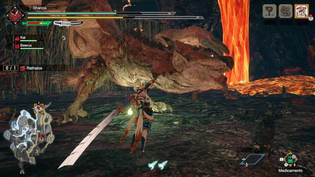 Por supuesto, Rathalos no falta a su cita en esta entrega.
