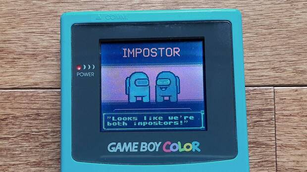 Super Impostor Bros., un juego fan para GameBoy inspirado en Among Us.