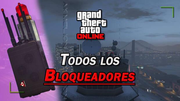 GTA Online - Todos los coleccionables: Bloqueadores o inhibidores de señal