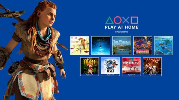 Play at Home Sony juegos gratis