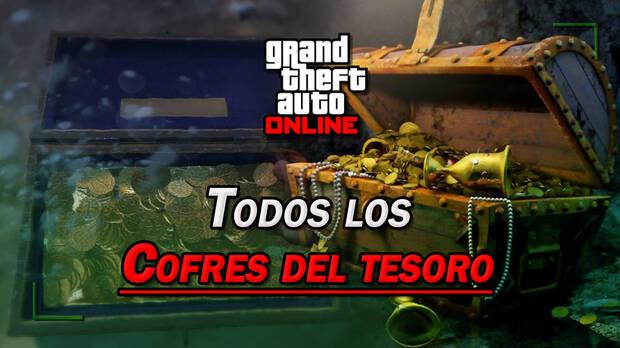 GTA Online - Todos los coleccionables: Cofres del tesoro