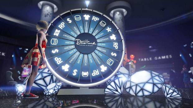 GTA Online - Ruleta de la fortuna