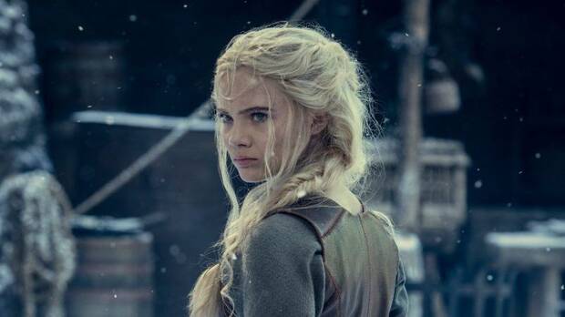 Ciri en la segunda temporada de The Witcher de Netflix.