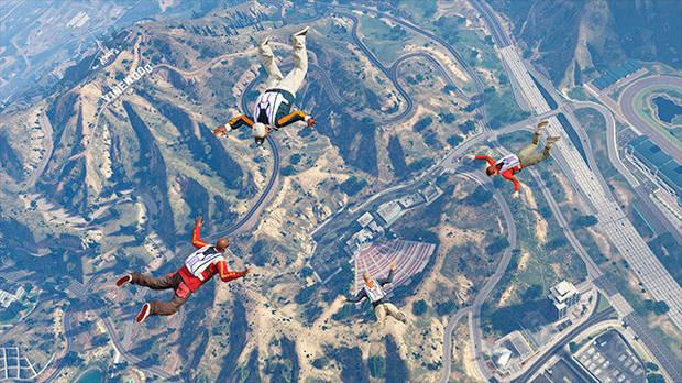 GTA Online - Paracaidismo