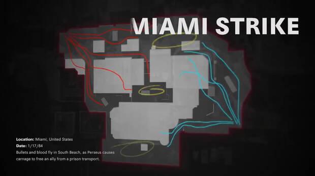 Black Ops Cold War mapa Miami diurno