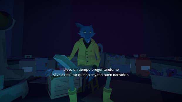 El barquero es una especie de coyote que busca contar una buena historia a la Guardiana del más allá para llevarse una comisión por haber salvado un alma.